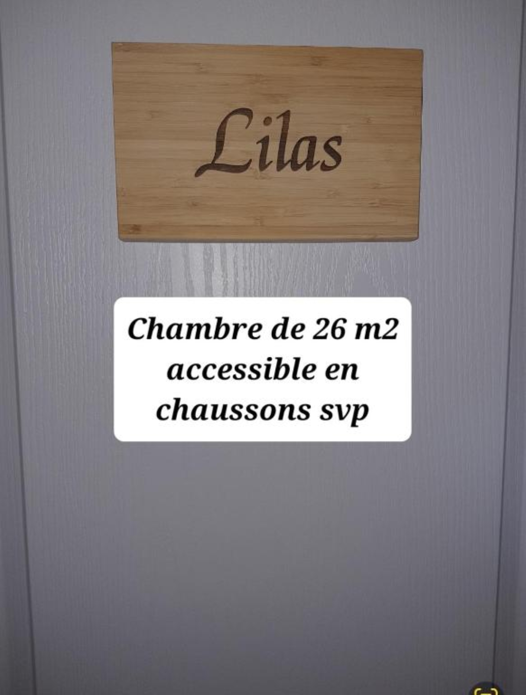 Chambre La Lilas – vue 18